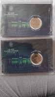 2019 Fie Fencing World Championship blister 50ft commemorative medal! Pair following serial number!