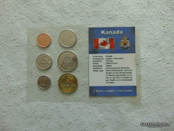 Canada 6 coins in a blister