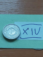 Netherlands Antilles 1 cent 2014 alu. xiv