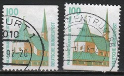 Bundes 1344 mi 1406 c-d 4.00 euros