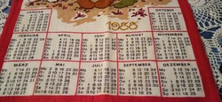 Textil naptár