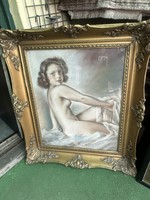 Female nude. The work of an unknown painter