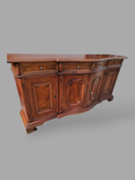 Chest of drawers with root veneer