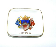 Esztergom - Herend coat of arms bowl - 1939 jubilee edition