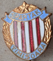 Spartak Temesvár (Timișoara) sport jelvény