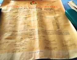 Documents of a folk school teacher