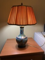 Chinese enamel lamp, probably from the second half of the 20th century