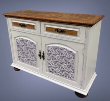 Rustic dresser with worn edges