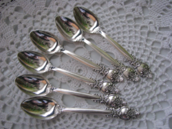 Silver Plated Russian Mocha Spoon Set
