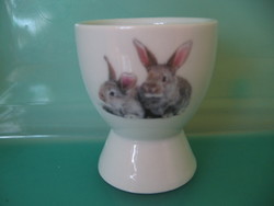 Bunny porcelain egg holder