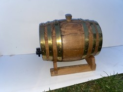 Small, mini, decorative barrels - wine barrels, brandy barrels can be picked up anywhere between Pápa-Győr-Budapest