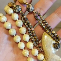 -20% Off discount! 106G jasper necklace with damaged pendant