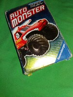 Extremely rare Ravensburger monster truck car quartet with quartet box complete as shown in the pictures