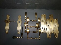 Copper doorknob, doorknobs (5 pairs)