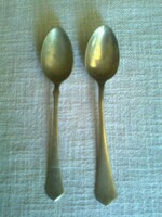 Small spoons (3 pcs., alpaca and copper)