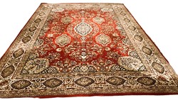3532 Cleaned huge kirman pattern wool persian rug 250x330cm free courier