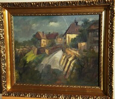 Unknown painter (First half of the 20th century): hunyadi jános út / budapest