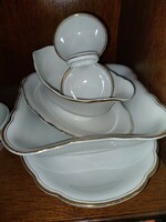 Rare antique Zsolnay serving porcelains