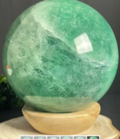 Gigantic green fluorite sphere - 27480g - 