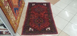 3292 Iranian hamadan handmade wool Persian carpet 85x140cm free courier