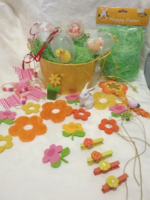 Lots of Easter decorations