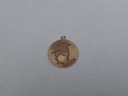 8K gold pendant