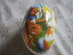 Paper mache Easter eggs 2 pcs