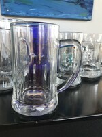 0.3 Liter Slovak beer mug, made of thick glass