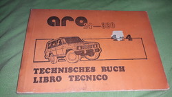 ARO  24 -320 4x4 román TEREPJÁRÓ AUTÓK üzemeltetési gépkönyve képek szerint