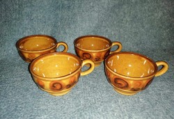 Retro ceramic cup 4 pcs in one (a3)