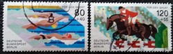 BB751-2p / Németország - Berlin 1986  Sportsegély bélyegsor pecsételt