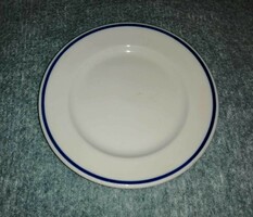Alföld porcelain small plate with blue edge (a3)