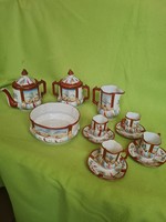 Antique Russian gorodnica /1920-30/coffee and tea set