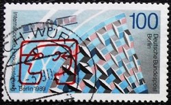 BB847p / Németország - Berlin 1989 Nemzetközi Rádió Kiállítás bélyeg pecsételt