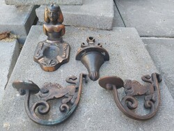 Old copper ornaments