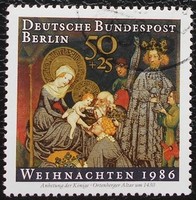 BB769p / Németország - Berlin 1986 Karácsony bélyeg pecsételt