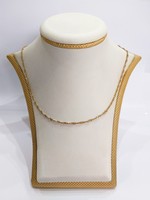 14 Carat gold, 4.28g Singaporean necklace 46cm (no.: 24/103.)