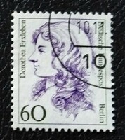 BB824p / Németország - Berlin 1988 Híres nők bélyegsor 60 Pf értéke pecsételt