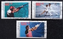 BB801-3p / Németország - Berlin 1988 Sportsegély -Olimpiák bélyeg pecsételt