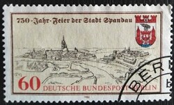 BB659p / Németország - Berlin 1982 Spandau 750 éves bélyeg pecsételt
