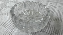 Lead crystal, polished bowl, flawless