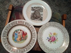 Marked porcelain plates