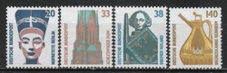 Postal cleaner bundes 1988 mi 1398u-1401u 4.50 euros