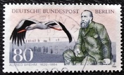 BB722p / Németország - Berlin 1984 Alfred Edmund Brehm bélyeg pecsételt