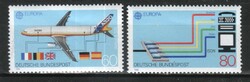 Postal clean bundes 1854 mi 1367-1368 2.80 euros