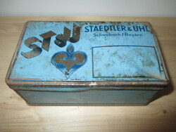 Staedtler & uhl metalworking company tin box