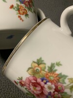 Zsolnay floral tea cup 3 pcs