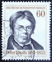 BB654p / Németország - Berlin 1981 Peter Beuth bélyeg pecsételt