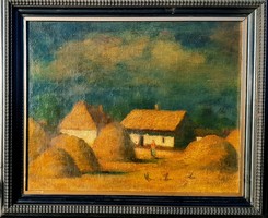 Farm life oil painting cost??