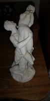 Antik görög stílusú porcelán szobor, 30cm [sérült]